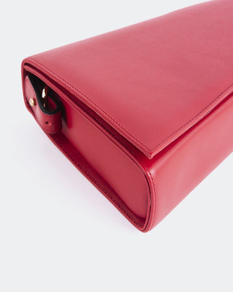 L'intervalle Meeka Rouge Cuir Rouge