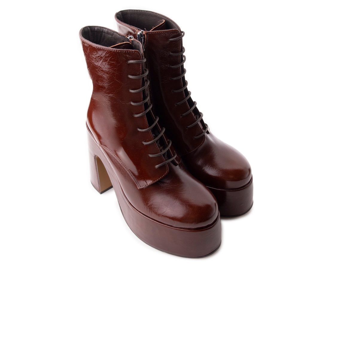 L'intervalle Mellow Cuir Marron Brun