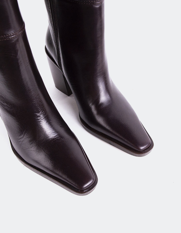 L'intervalle Melville Brun Cuir Brun