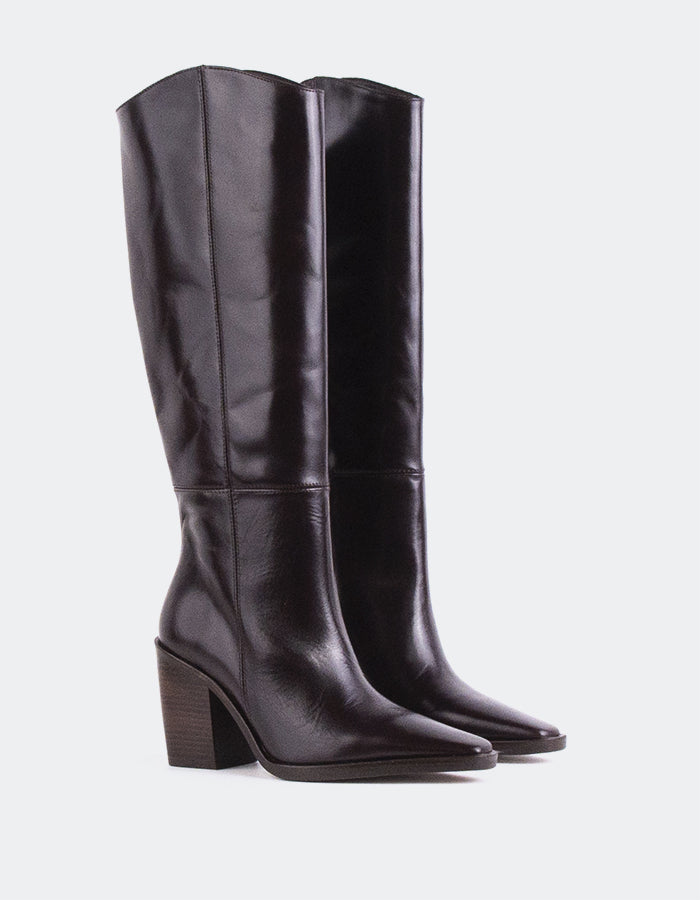 L'intervalle Melville Brun Cuir Brun