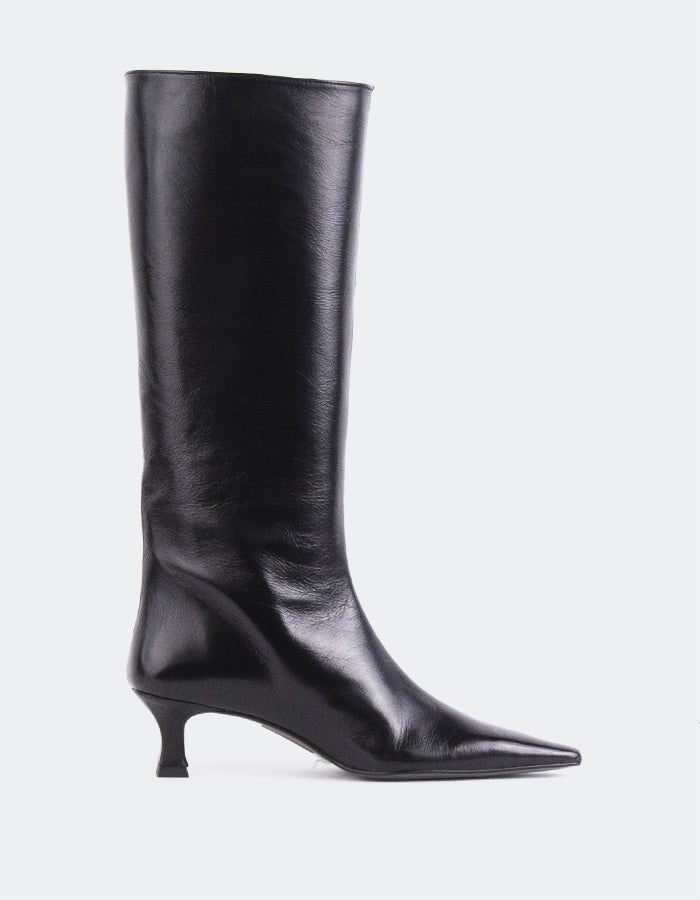 l'intervalle Merit Noir Cuir Noir
