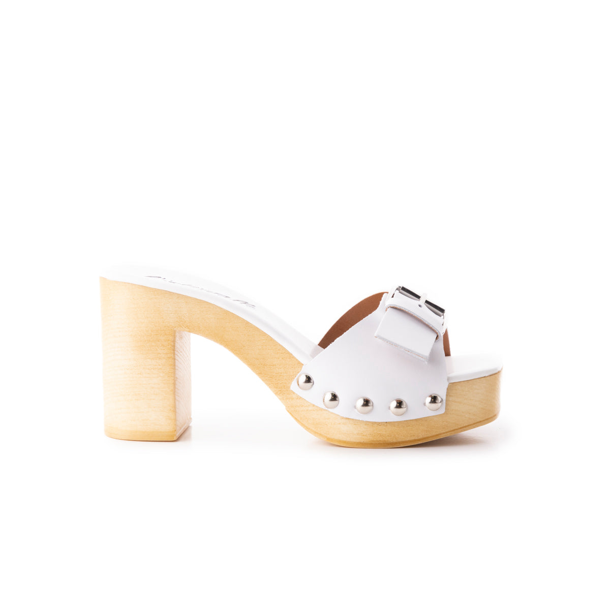 l'intervalle Micro Blanc Cuir Blanc