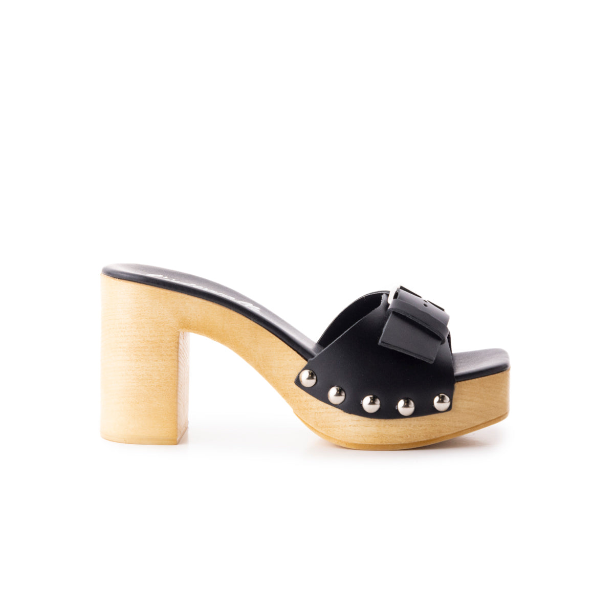 l'intervalle Micro Noir Cuir Noir