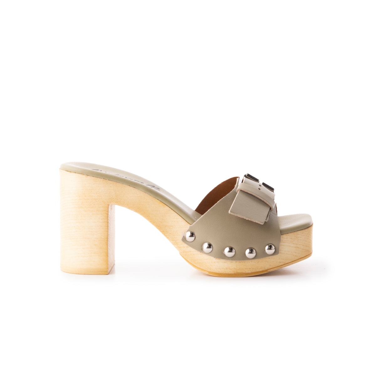l'intervalle Micro Pâle Cuir kaki Vert
