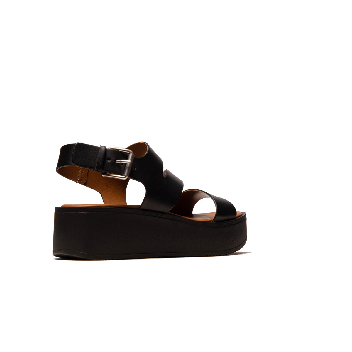 L'intervalle Milazzo Noir Cuir Noir