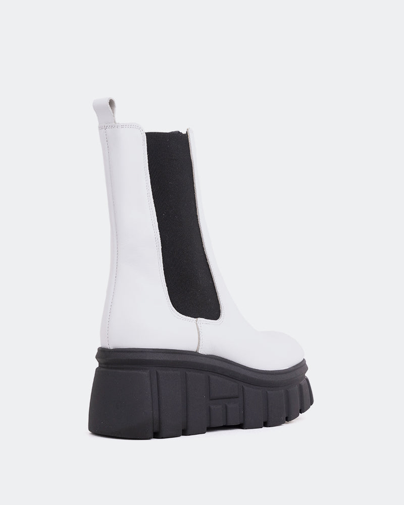 L'intervalle Mission Blanc Cuir Blanc