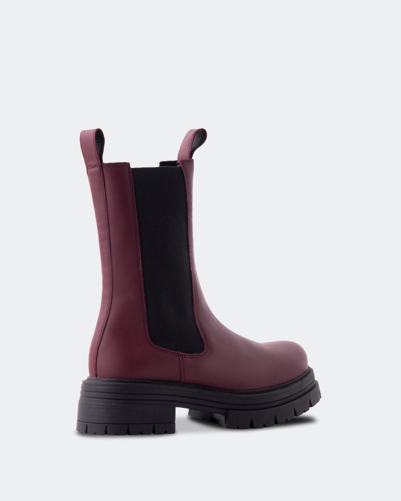 L'intervalle Missouri Bordeau Leather Bordeaux