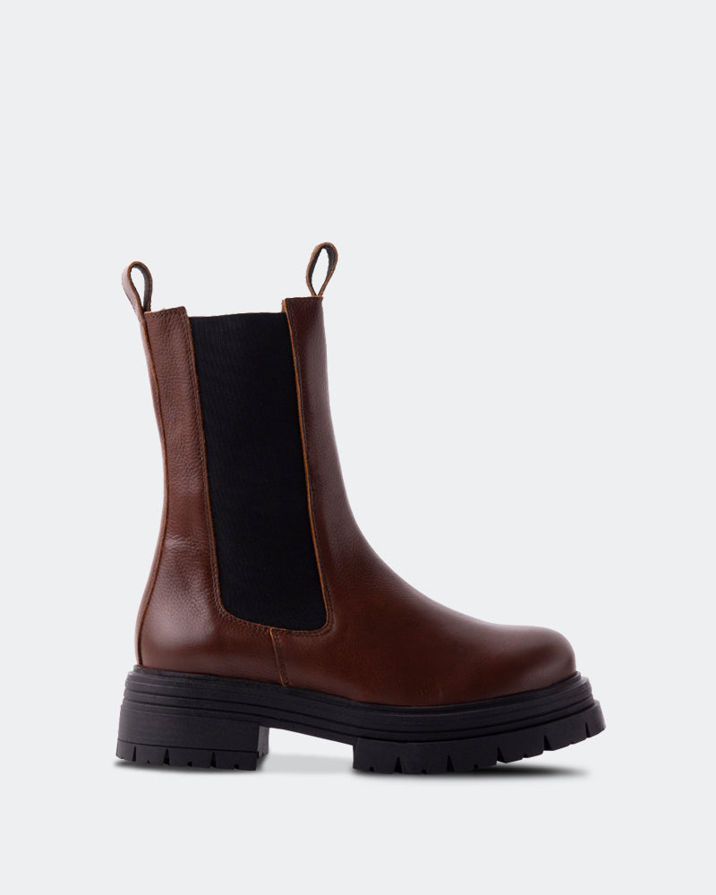 l'intervalle Missouri Brun Cuir Brun