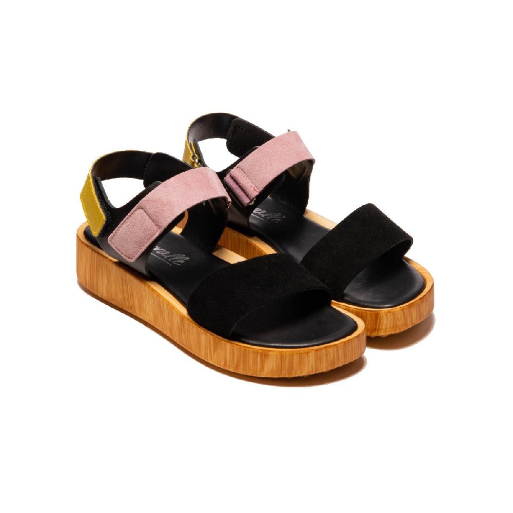 L'intervalle Mist Noir Multi-couleurs Suède Noir