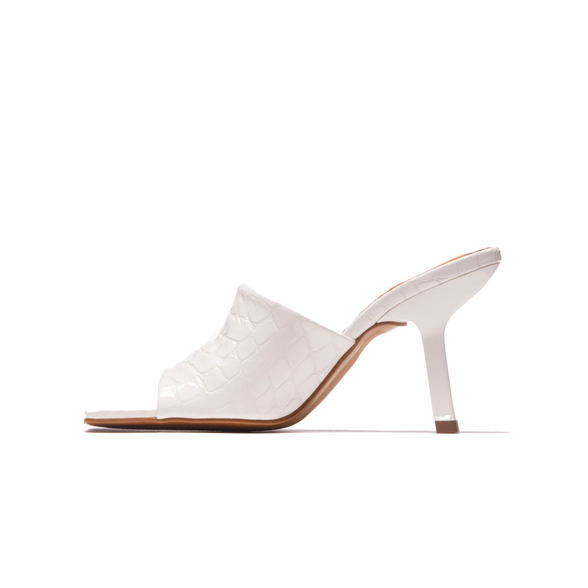 L'intervalle Mojito Blanc Croco Blanc