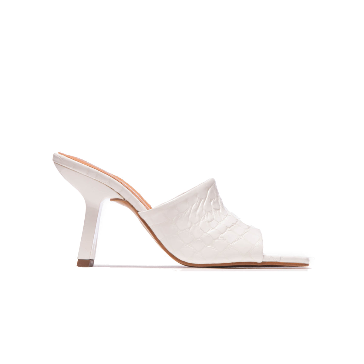 l'intervalle Mojito Blanc Croco Blanc