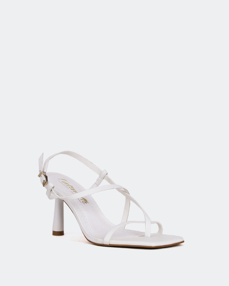 L'intervalle Monterey Blanc Cuir Blanc