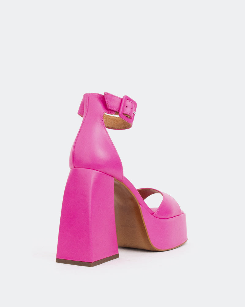 L'intervalle Moore Rose Cuir/Cuir Rose Rose