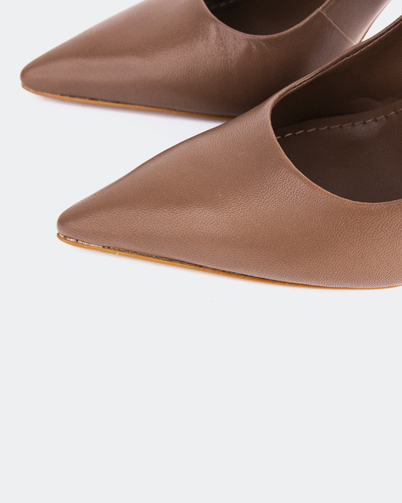 L'intervalle Moraya Brun Cuir Chameau