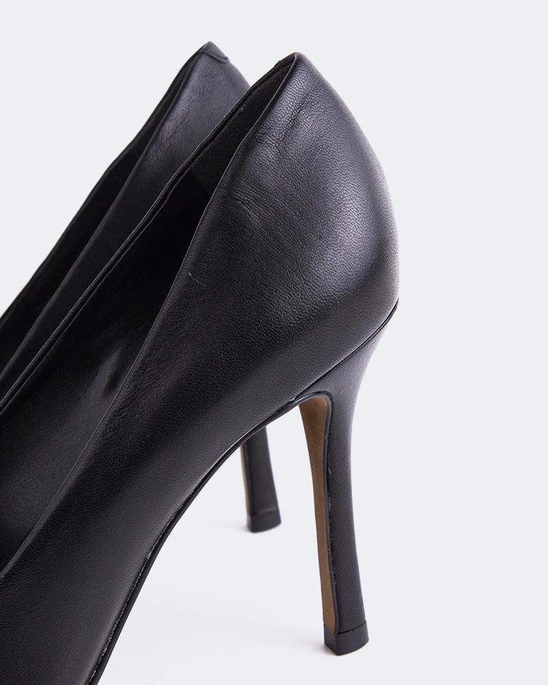 L'intervalle Moraya Noir Cuir Noir