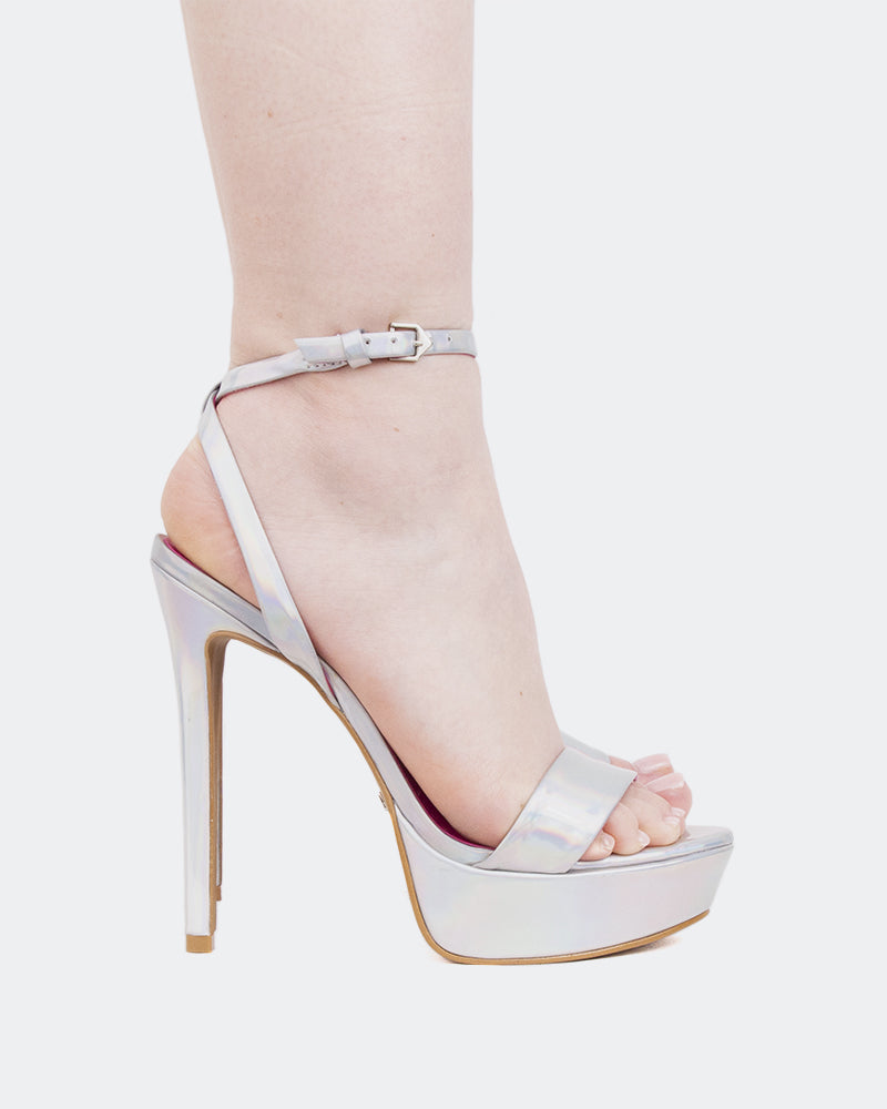 l'intervalle Morena Argent Miroir Argent