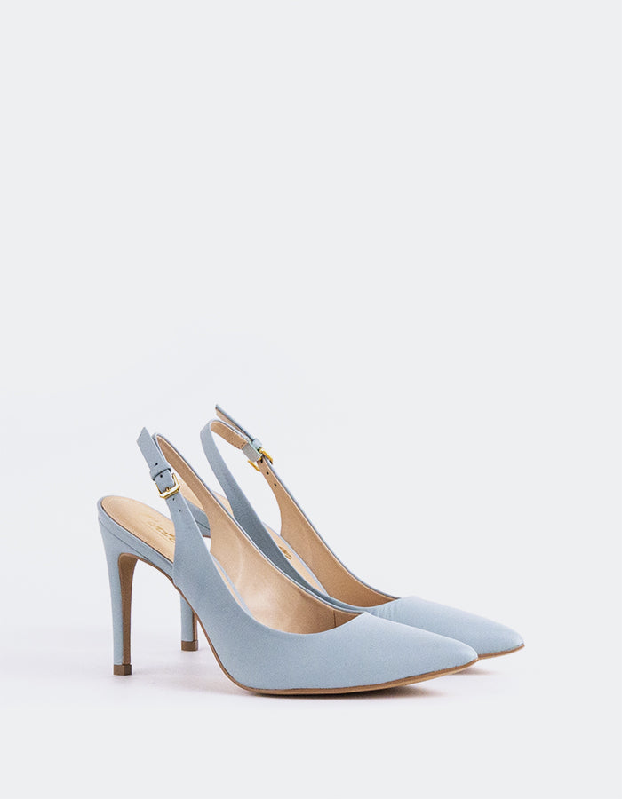 L'intervalle Morisha Bleu Cuir Bleu