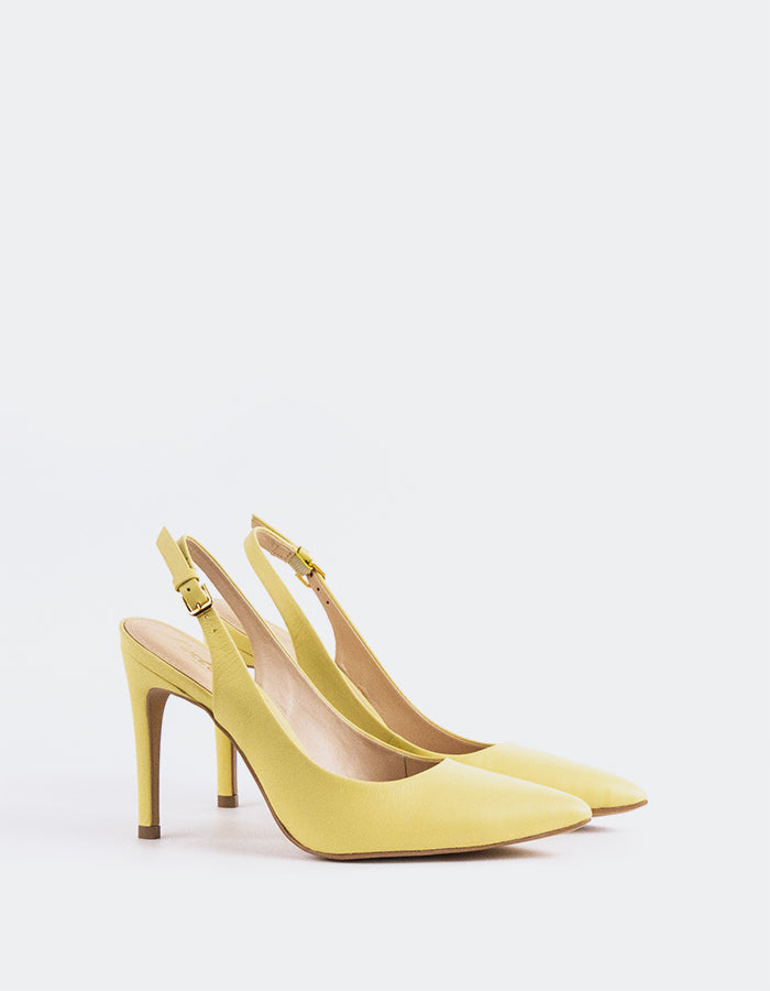 L'intervalle Morisha Jaune Cuir Jaune