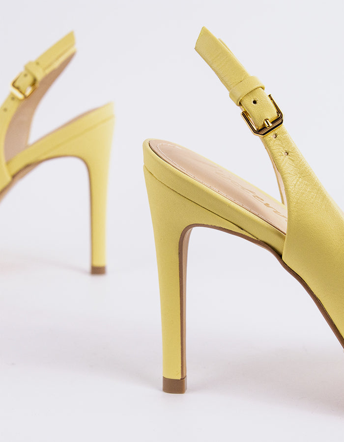 L'intervalle Morisha Jaune Cuir Jaune