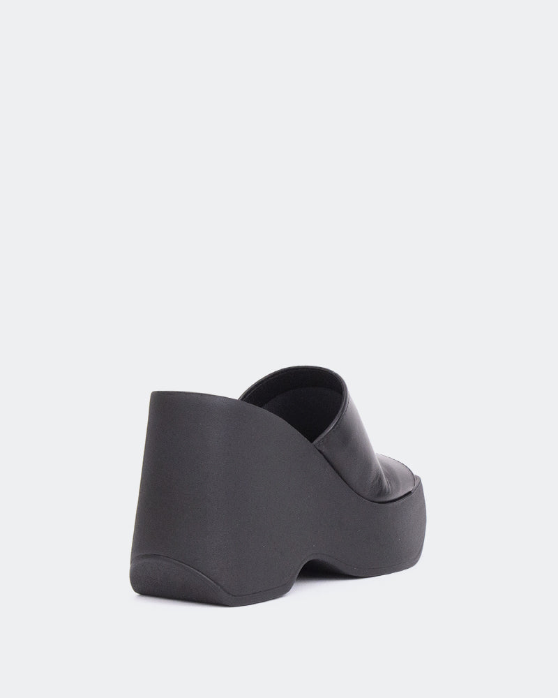 L'intervalle Moss Noir Cuir Noir