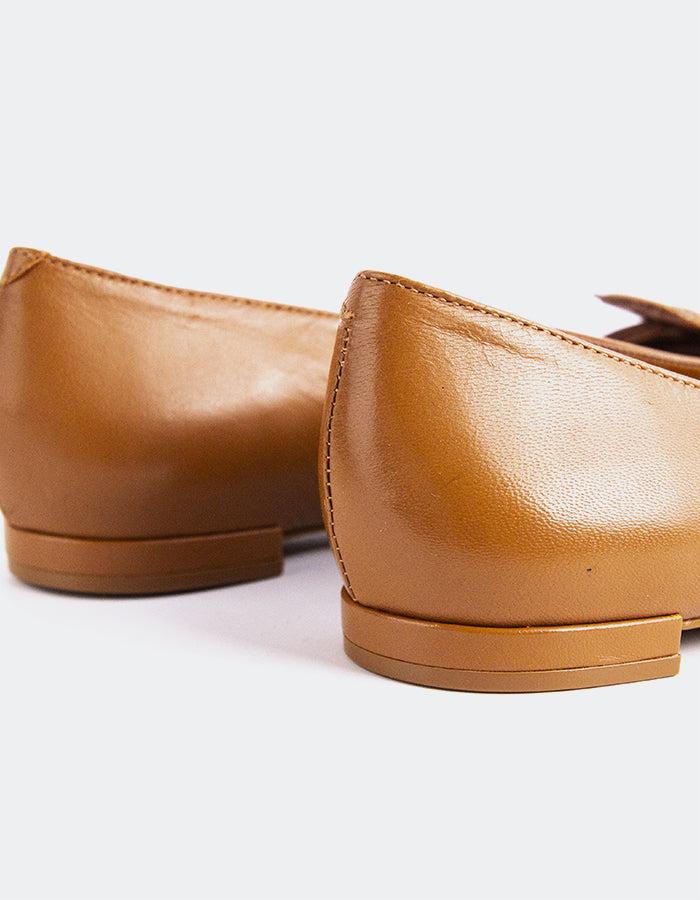 L'intervalle Mulan Cuir Châtaigne Brun