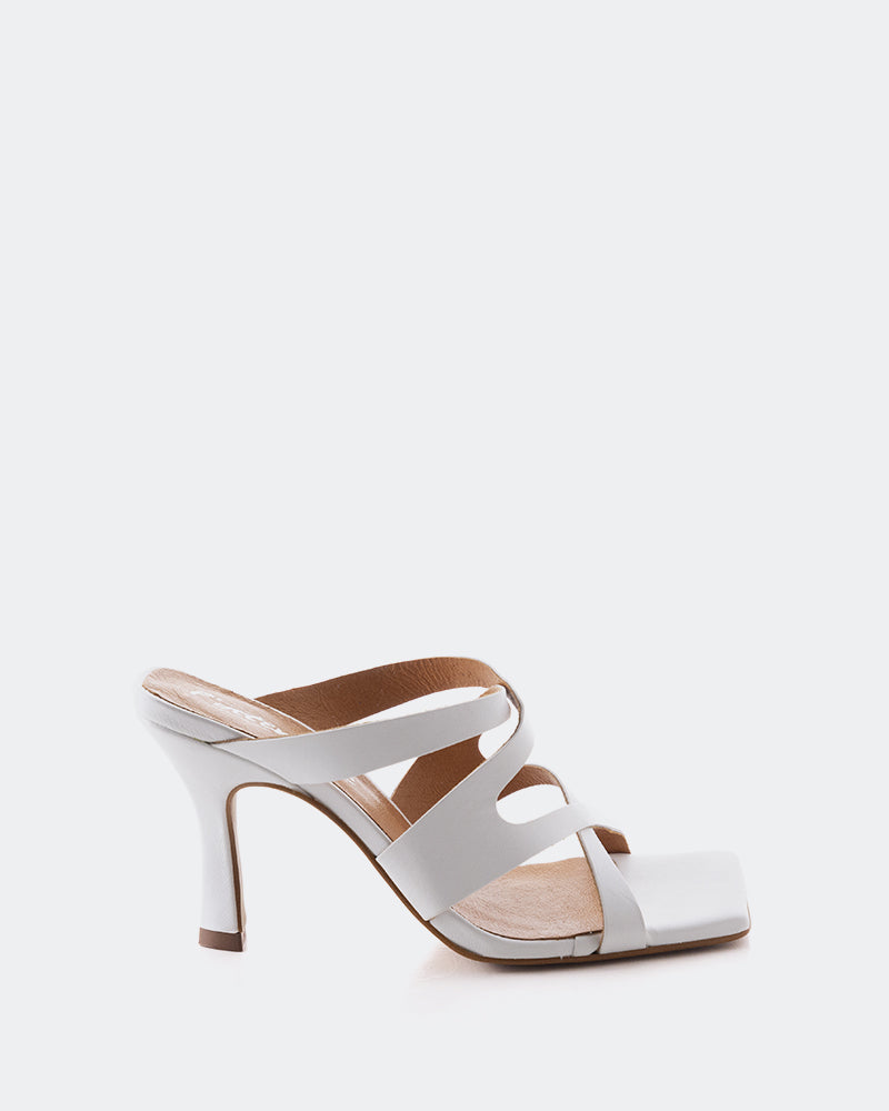 l'intervalle Myrtos Blanc Cuir Blanc