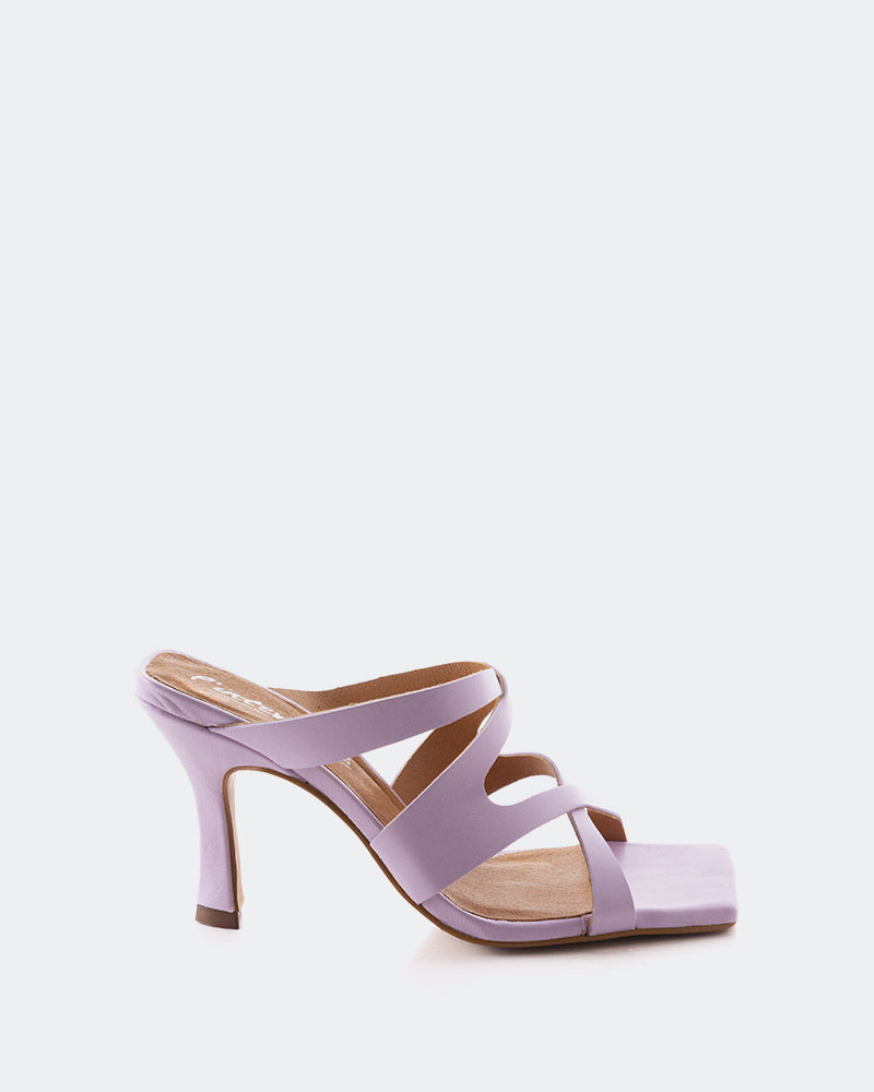 l'intervalle Myrtos cuir lilas Mauve