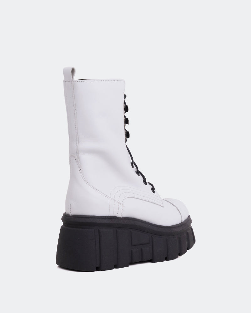 L'intervalle Nanaimo Blanc Cuir Blanc