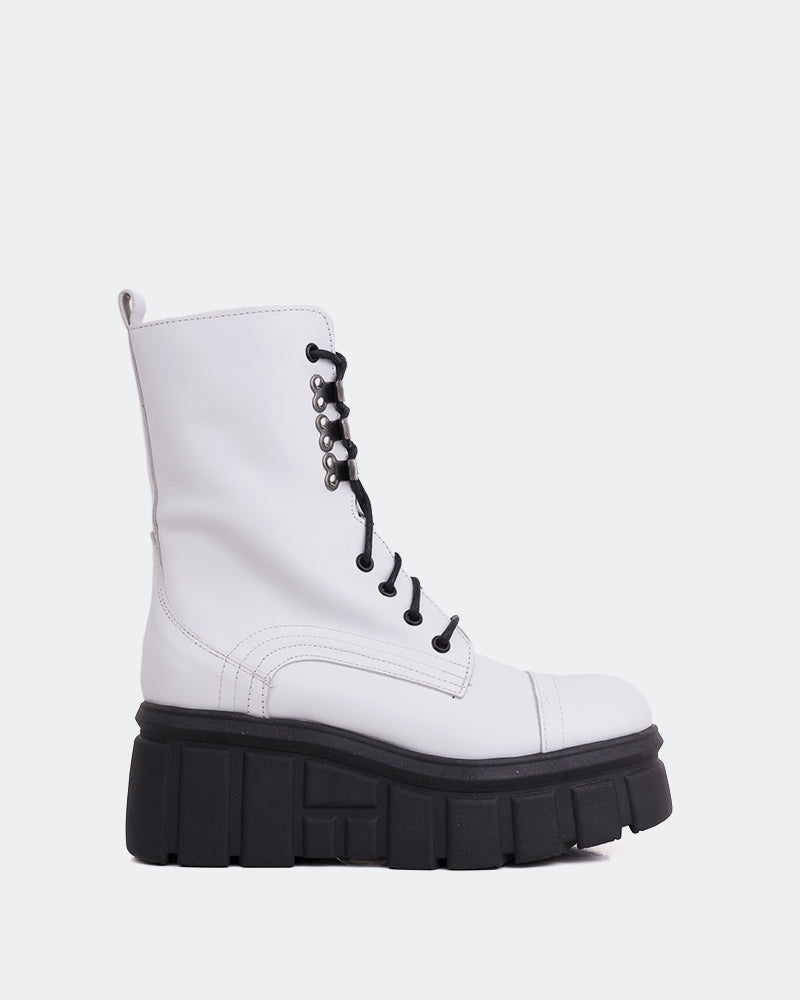 l'intervalle Nanaimo Blanc Cuir Blanc