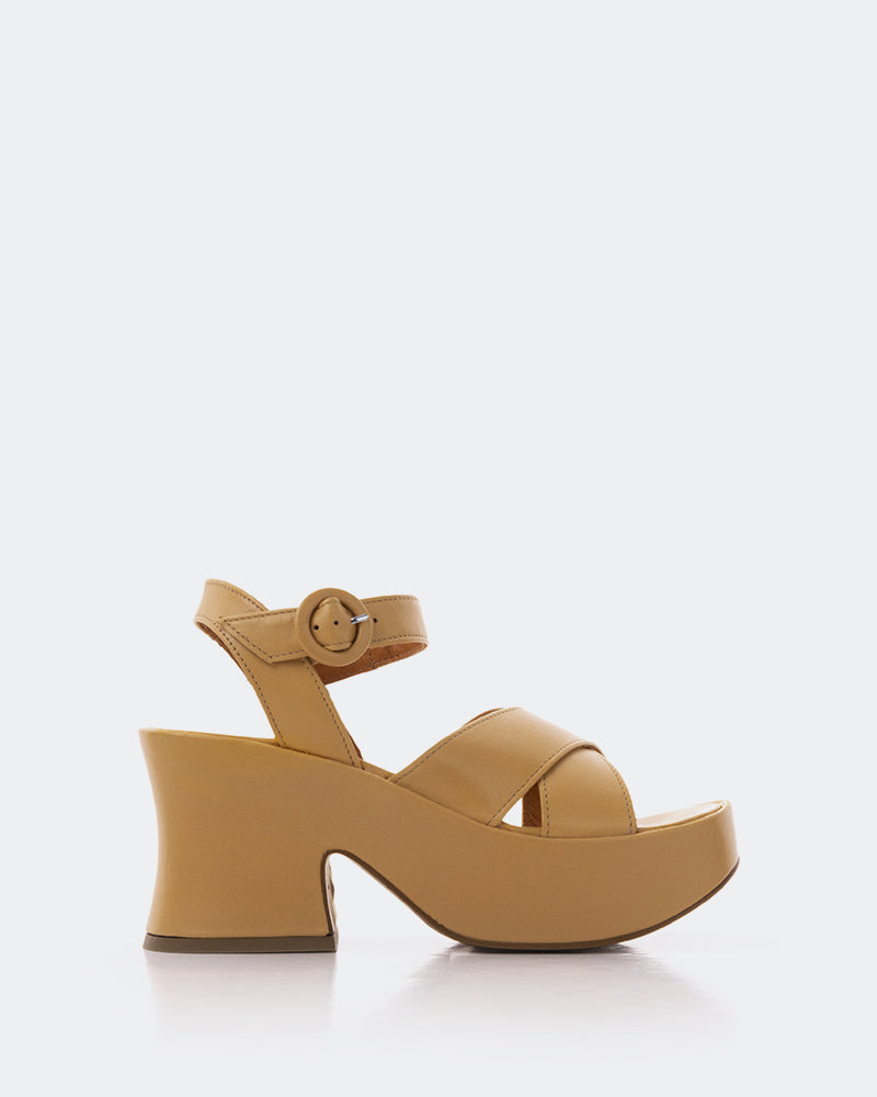 l'intervalle Nerissa Chameau Cuir Chameau