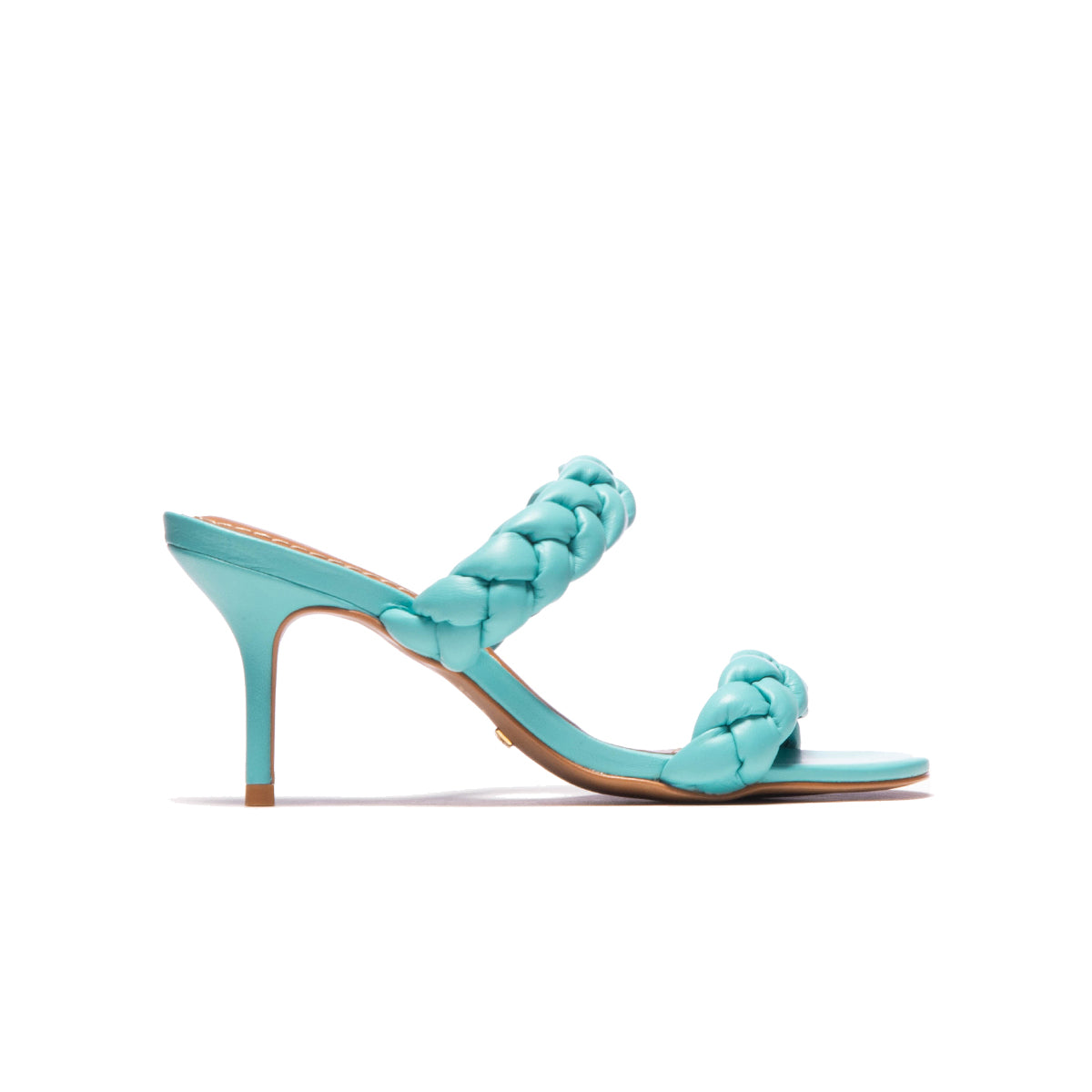 l'intervalle Nigella cuir turquoise Bleu