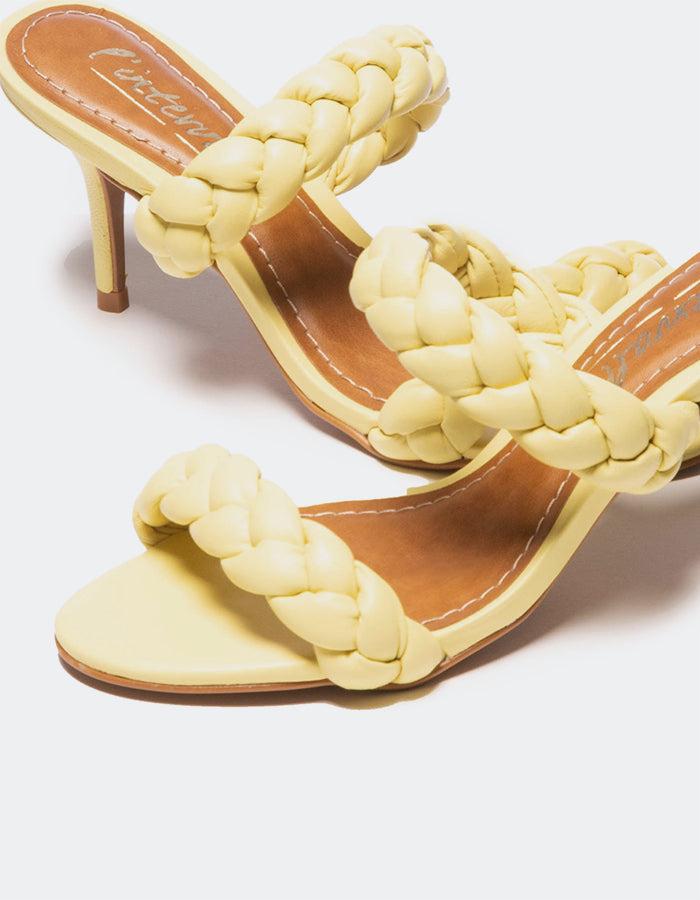 L'intervalle Nigella Jaune Cuir Jaune