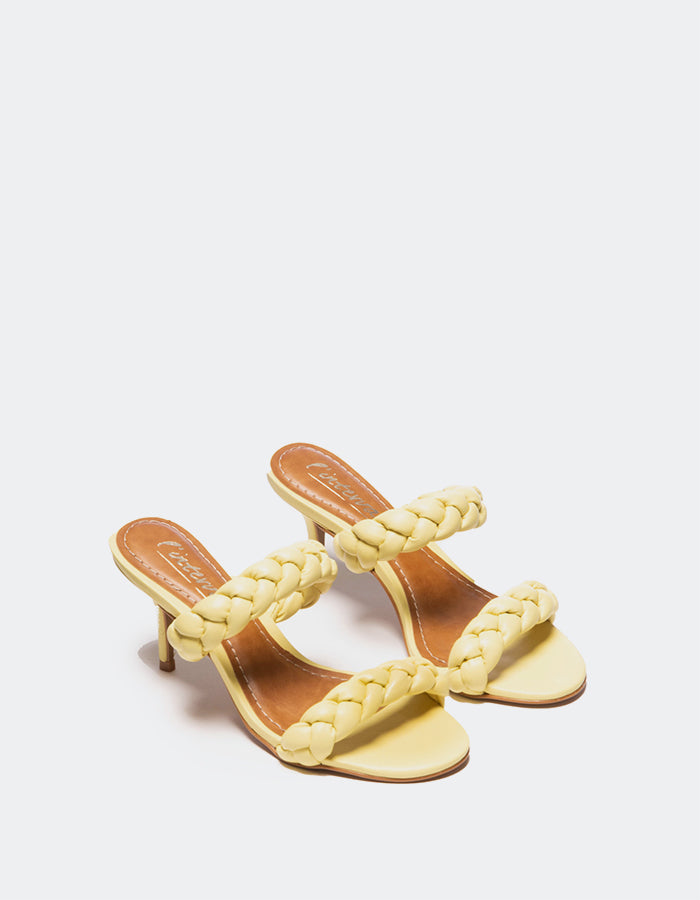 L'intervalle Nigella Jaune Cuir Jaune