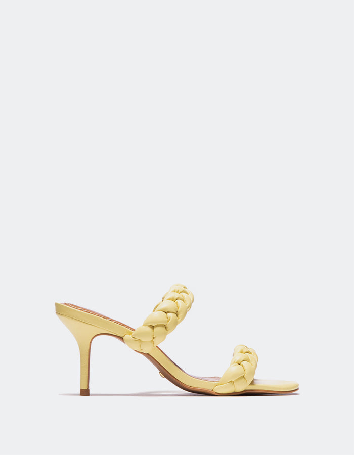 l'intervalle Nigella Jaune Cuir Jaune