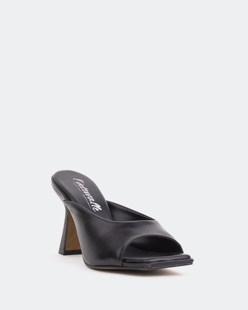 L'intervalle Noella Noir Cuir/Cuir Noir Noir