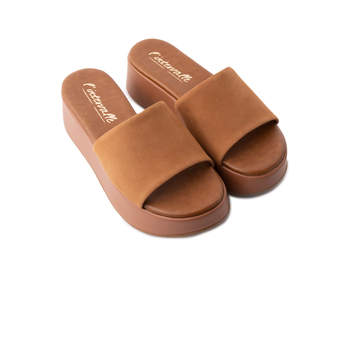 L'intervalle Nubuck Châtaigne Curacao Brun