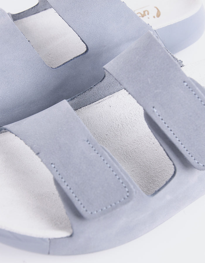 L'intervalle Nyssa Lt. Bleu Nubuck Bleu