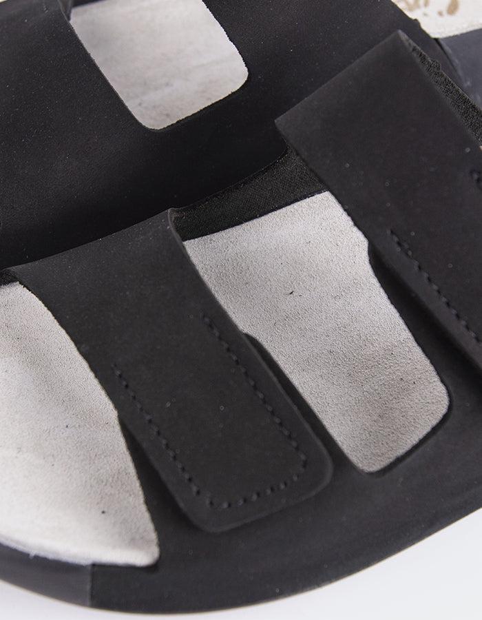 L'intervalle Nyssa Noir Nubuck Noir