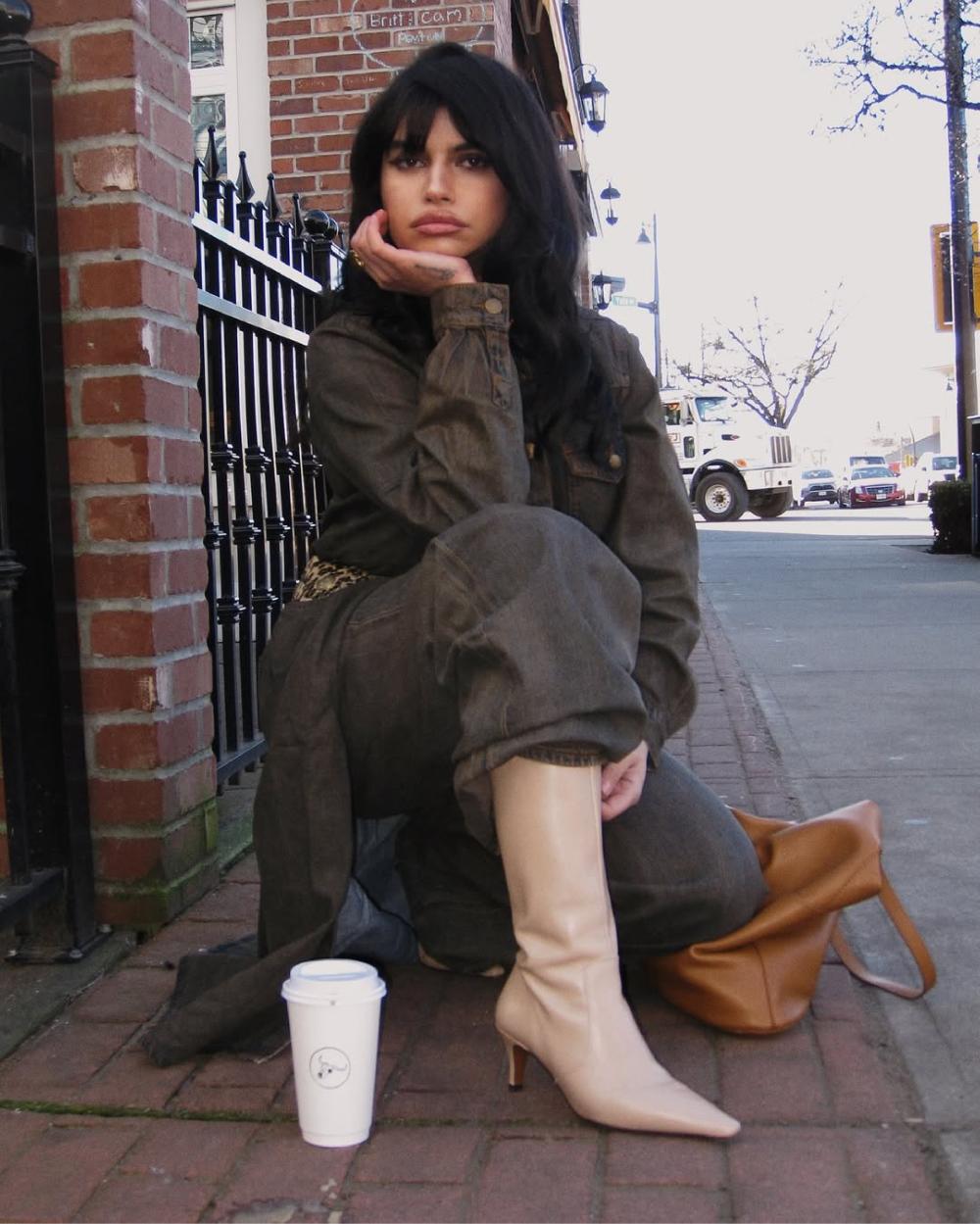 L'intervalle Odyssia Chameau Cuir Chameau