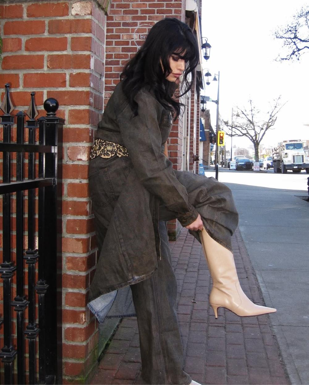 L'intervalle Odyssia Chameau Cuir Chameau