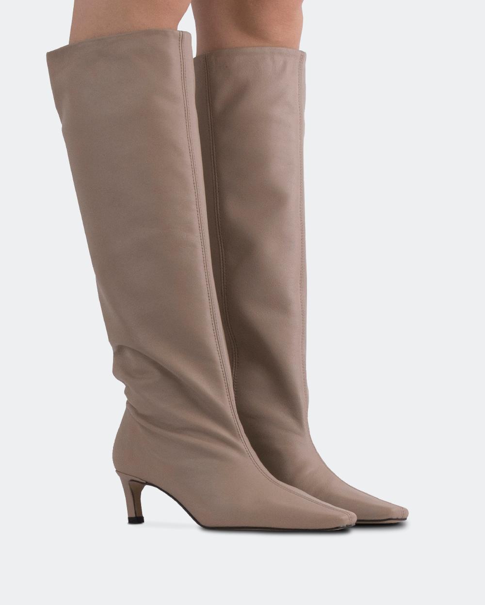 L'intervalle Omara Amande Cuir Amande