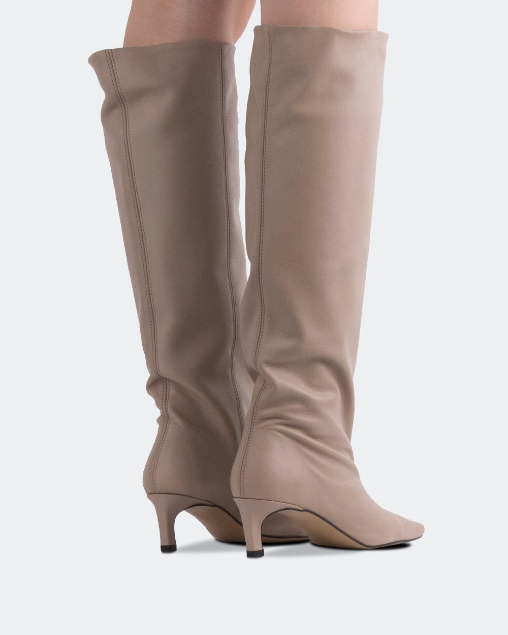 L'intervalle Omara Amande Cuir Amande