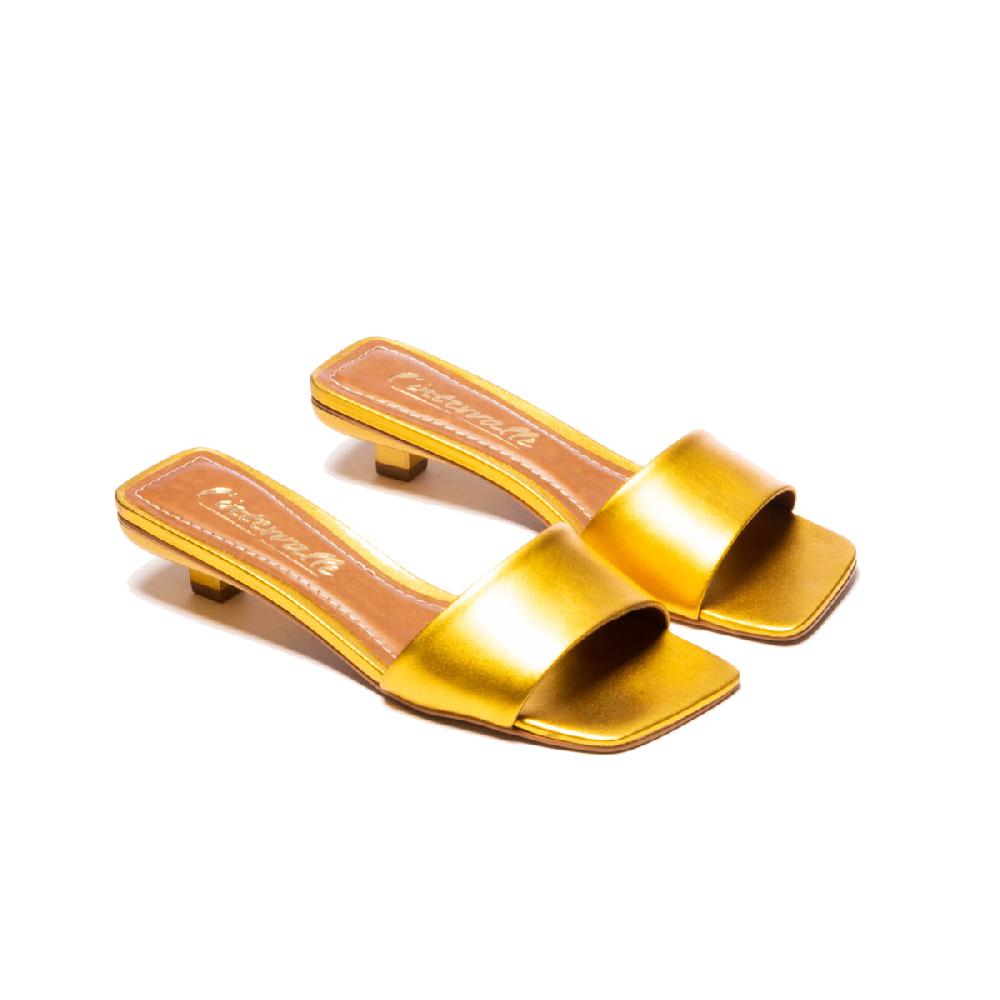 L'intervalle Omnia Jaune Métallique Jaune