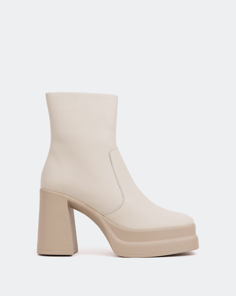 l'intervalle Padoue Blanc Cassé Cuir Blanc