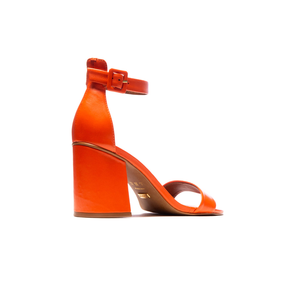 L'intervalle Paradiso Cuir Orange Orange