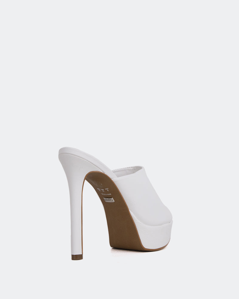 L'intervalle Paraga Blanc Cuir Blanc