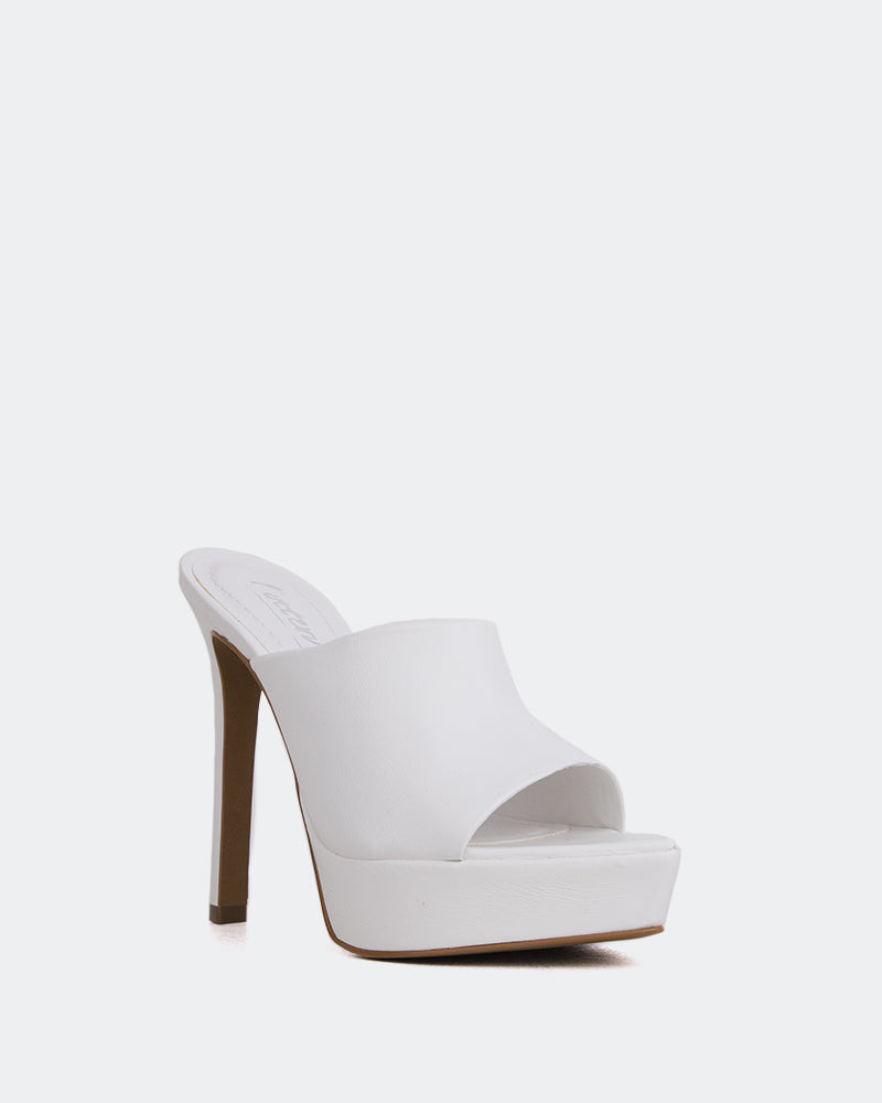 L'intervalle Paraga Blanc Cuir Blanc