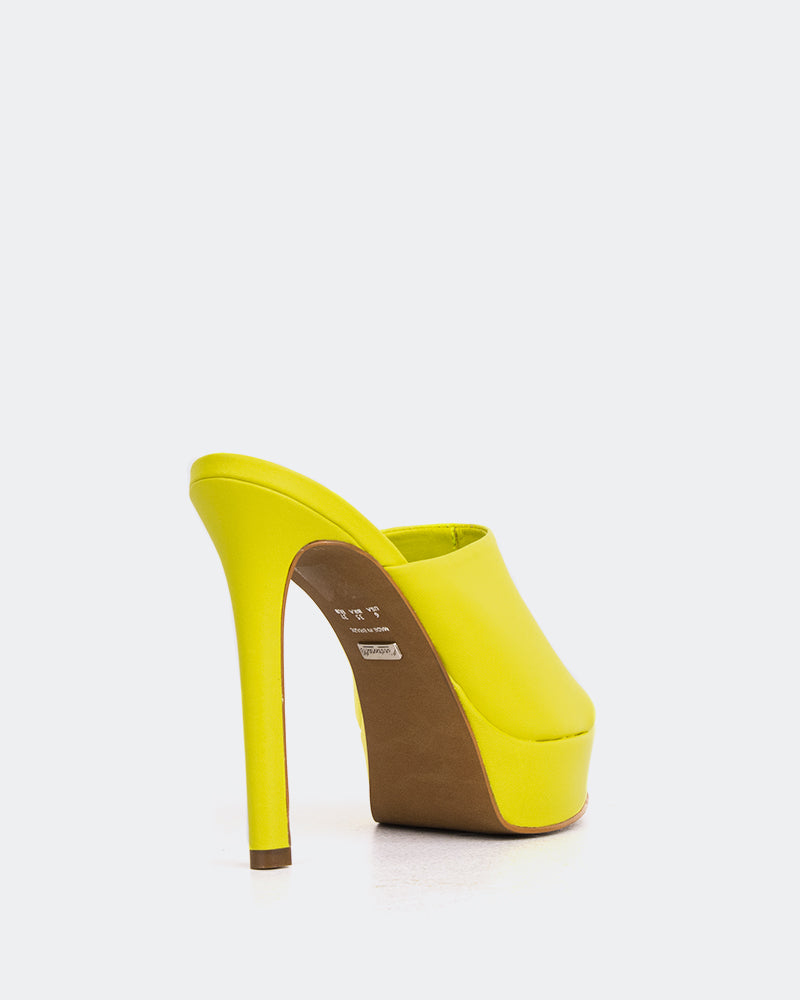 L'intervalle Paraga Lime Leather Vert