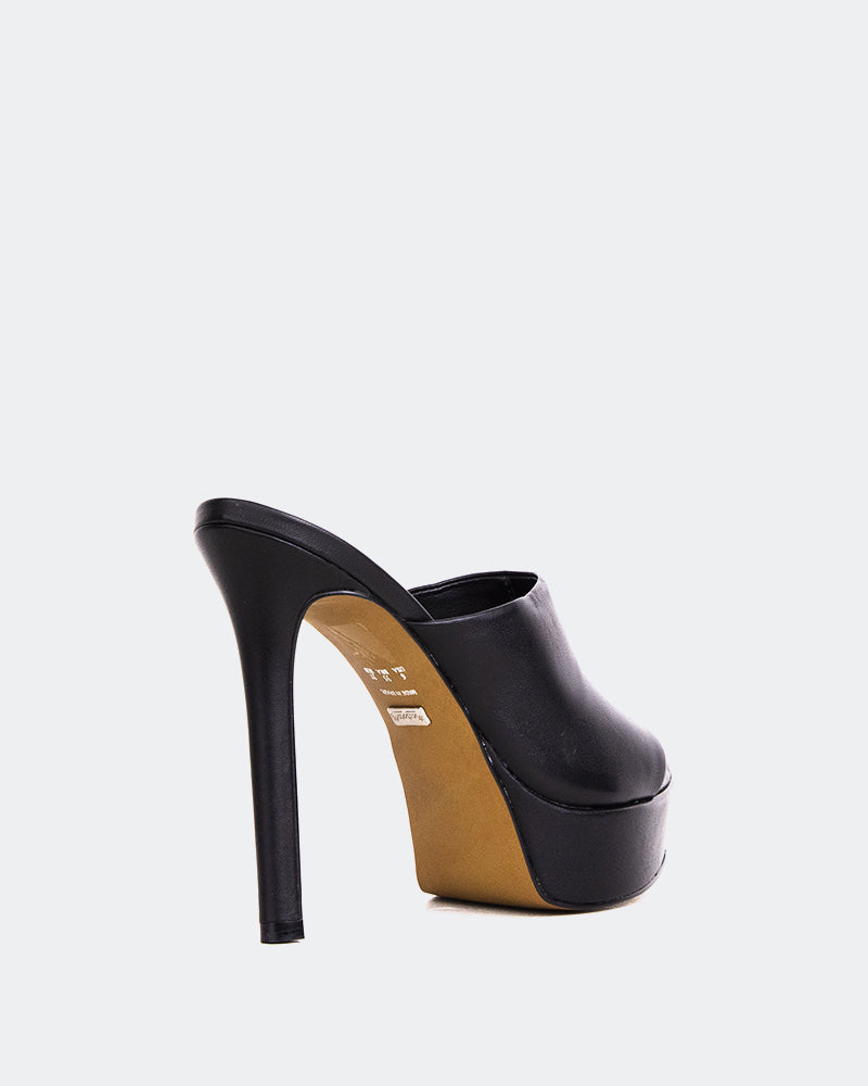 L'intervalle Paraga Noir Cuir Noir