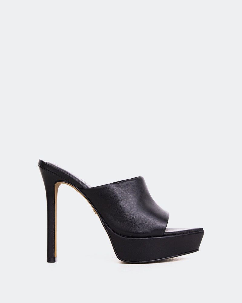 l'intervalle Paraga Noir Cuir Noir